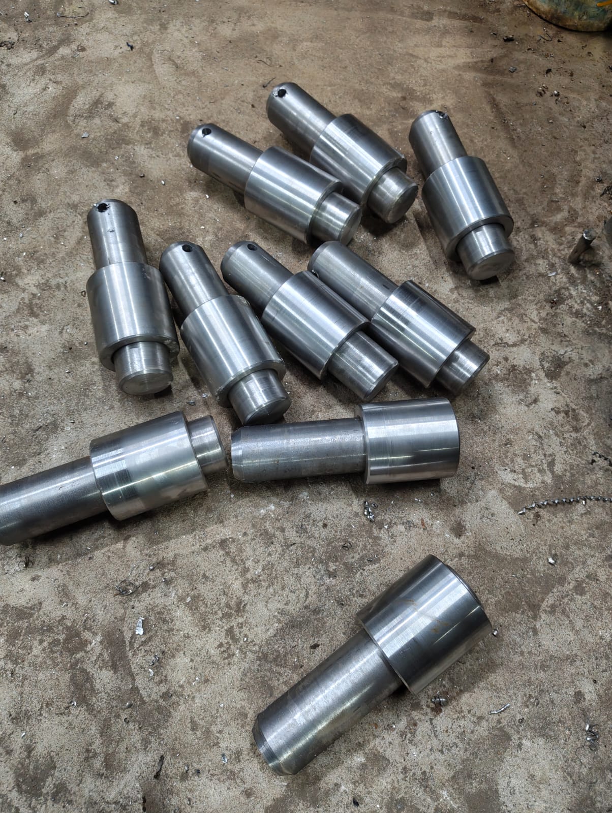 Precision machined components shafts and spindles at JM Engineering